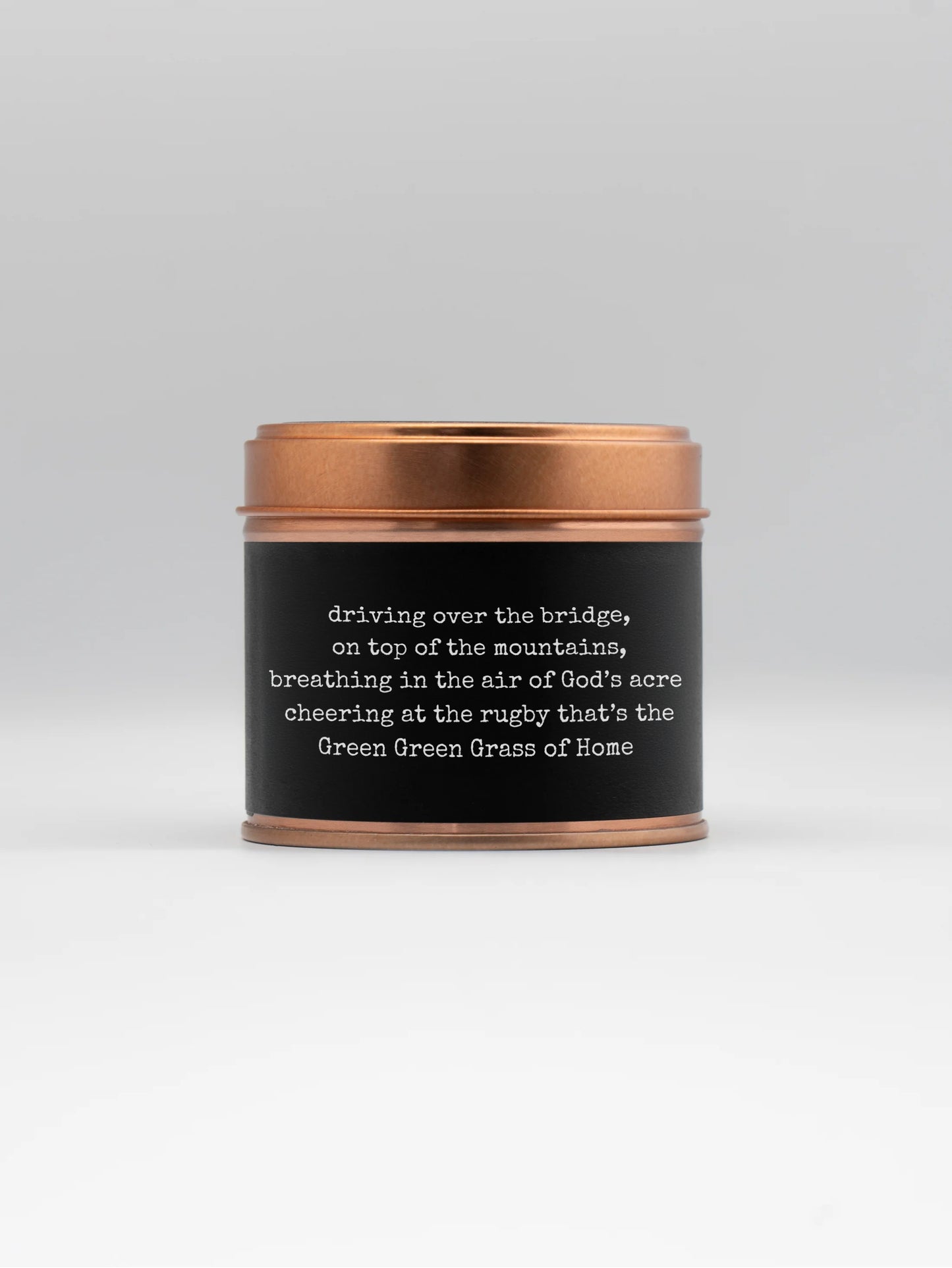 Green Green Grass of Home scented soy candle