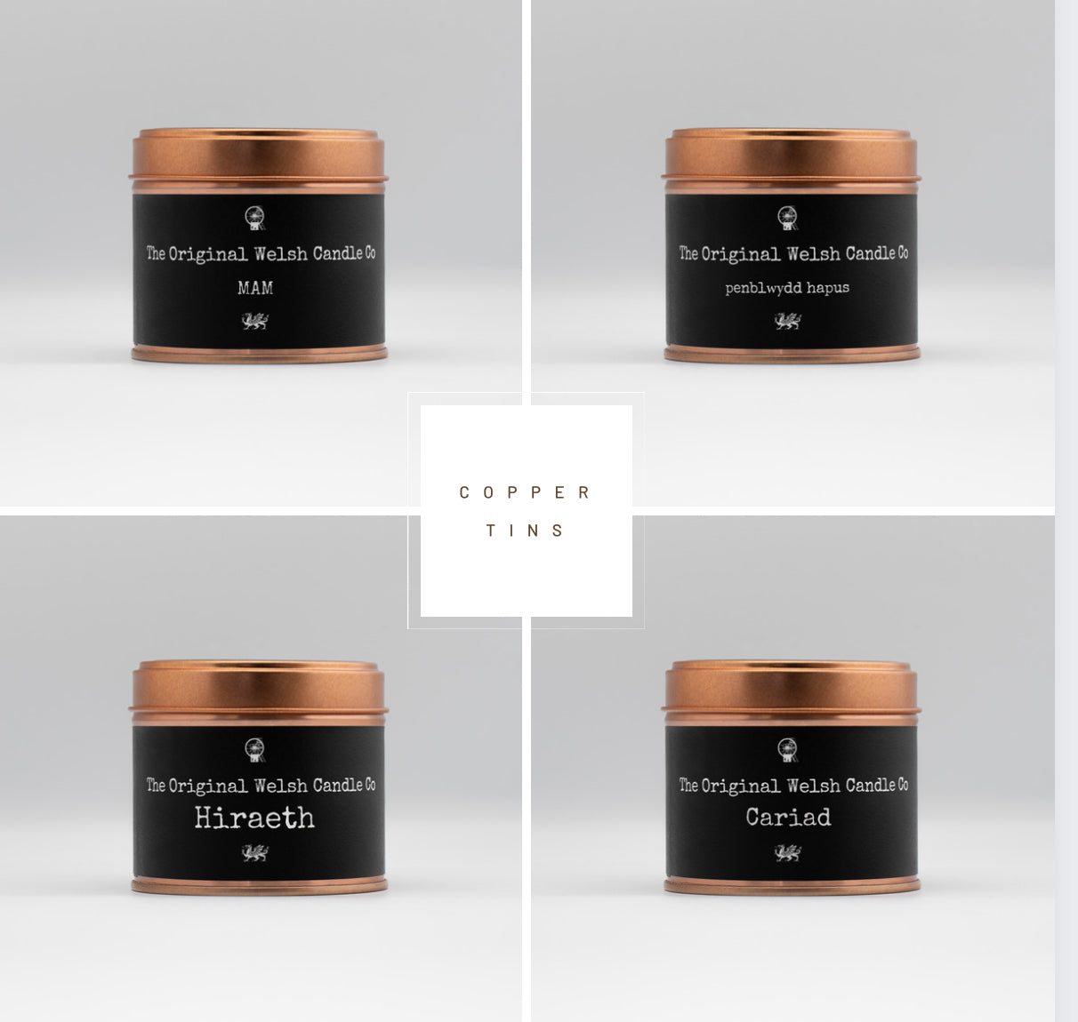 Copper tin soy candle - HALF PRICE Annual Subscription