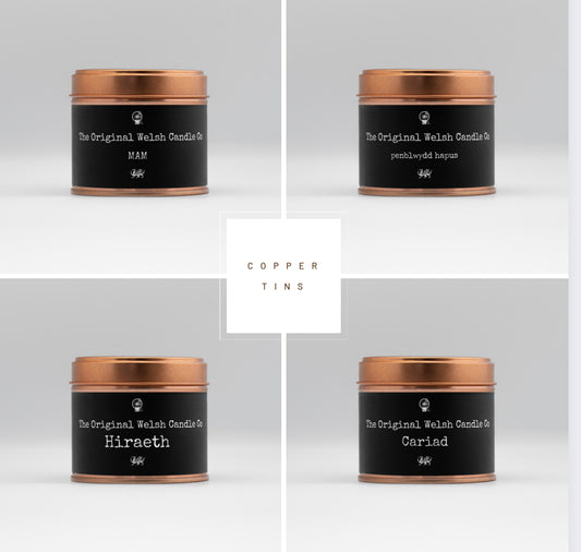 Copper tin soy candle - HALF PRICE Annual Subscription