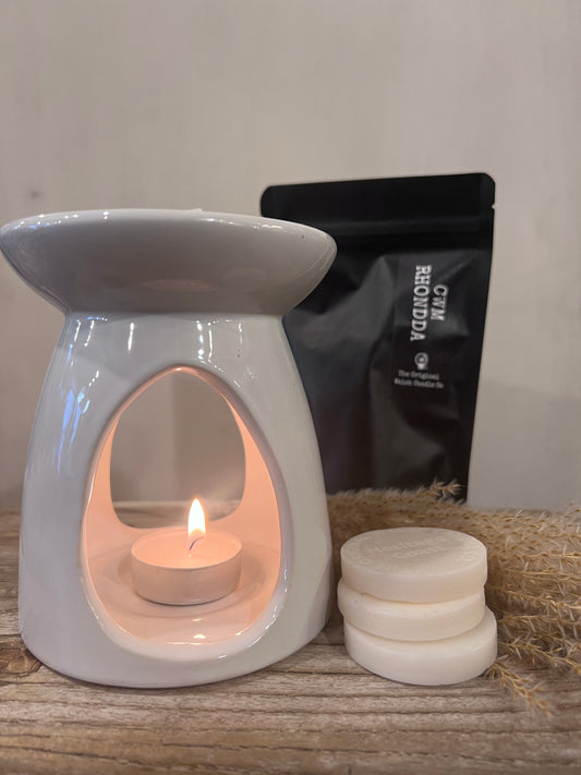 Cwm Rhondda Soy Wax Melts - scented with Fresh Linen