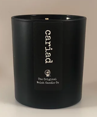 Cariad Welsh Candle Gift Set - Black Pomegranate