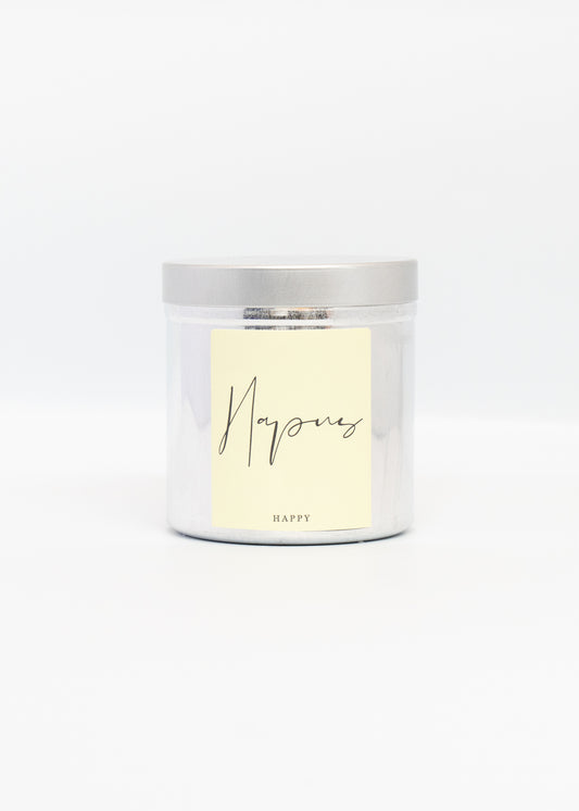 Hapus - Happy scented soy candle with Bergamot & vetiver