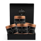 Set of 4 copper tin candles