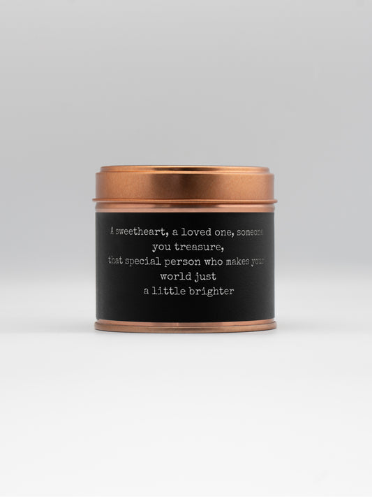 Copper tin soy candle - HALF PRICE Annual Subscription