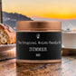 Summer scented soy candle - lemon, mandarin and sweet orange copper tin